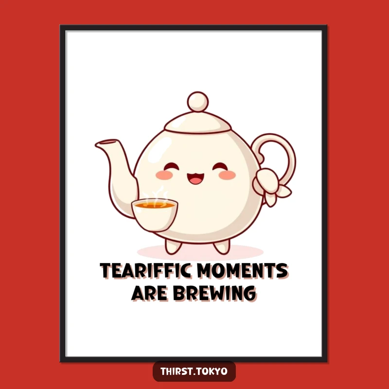 Teapot Wall Art Free Printable: Cozy Pour Decor Downloadable